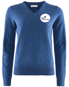Berkeley Brockton V-Neck Herr Fintröja Brodyr - (Bara Friidrott)