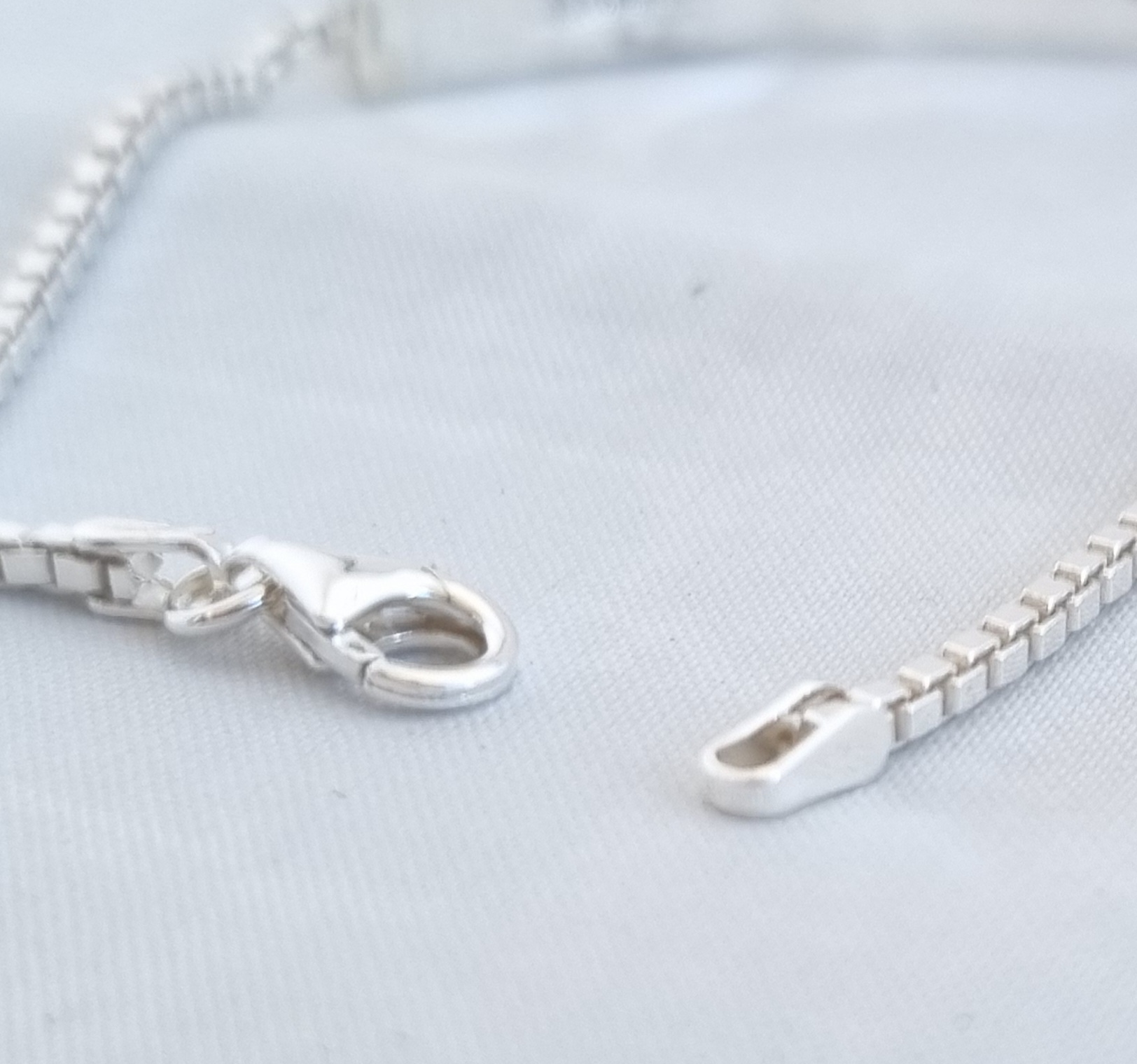 Armband med platta och hjärta  18,5 cm - 6