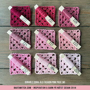 Coral Old Fashion Pink 9-pack