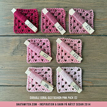 Coral Old Fashion Pink 7-pack