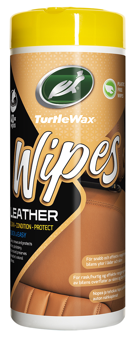 Skinnrengöring Leather Wipes 32-p