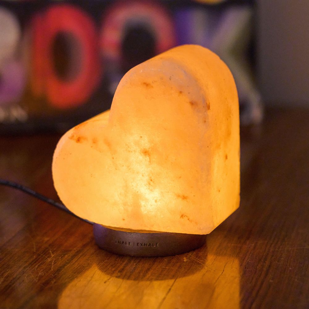 Himalayan salt lamp, Heart - 4