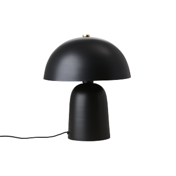 FUNGI Bordslampa Svart M