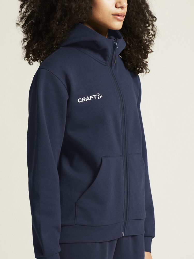 Community 2.0 Logo FZ Hoodie W