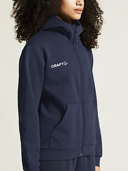 Community 2.0 Logo FZ Hoodie W