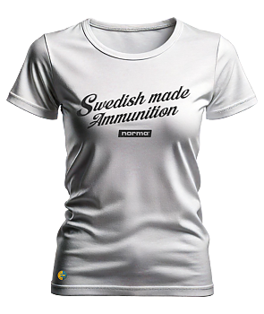 NORMA® Swedish Made Ammunition women's t-shirt