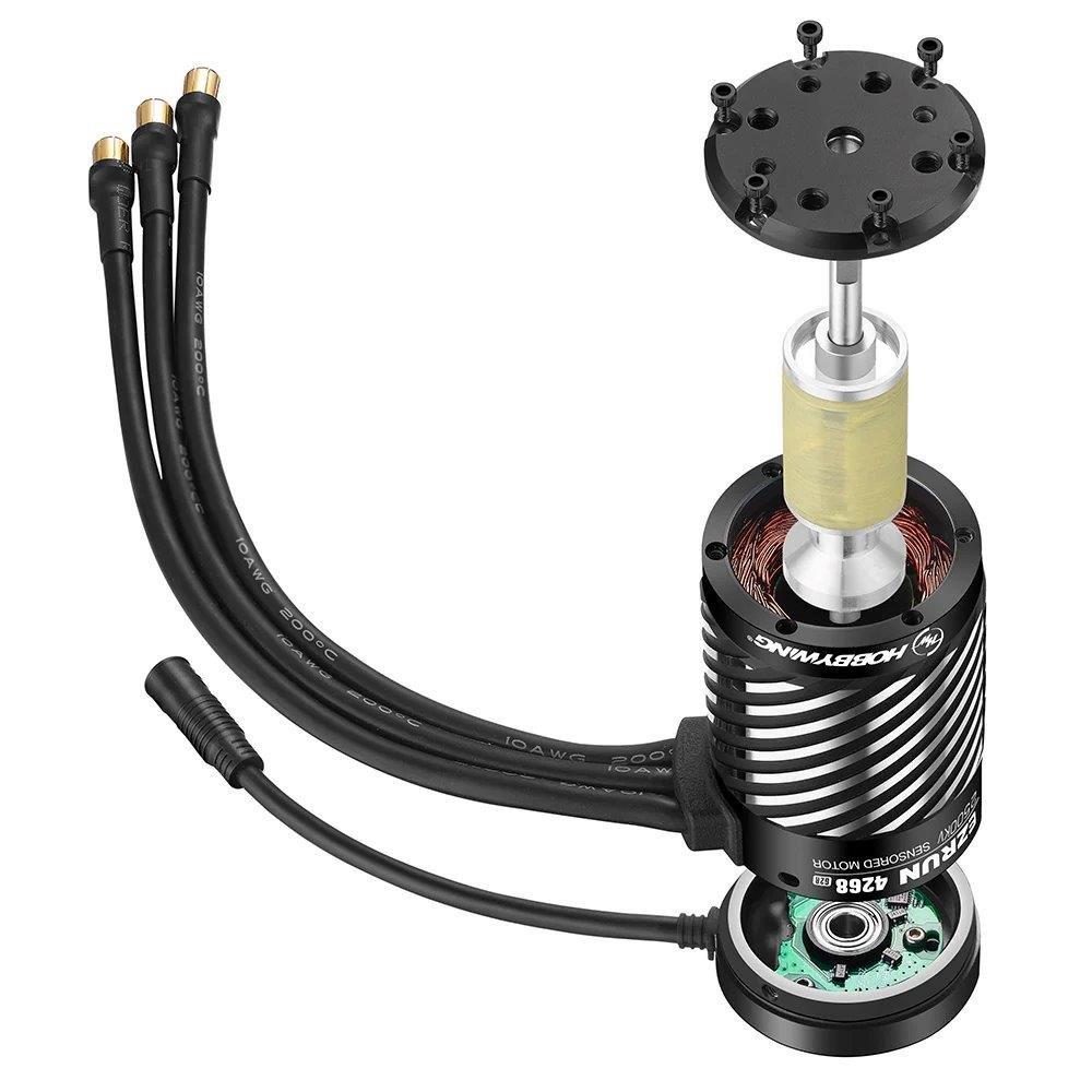 Hobbywing Motor EzRun 4268SD 2500kV G2R Sensorbaserad 5mm 1/10-1/8 - 5