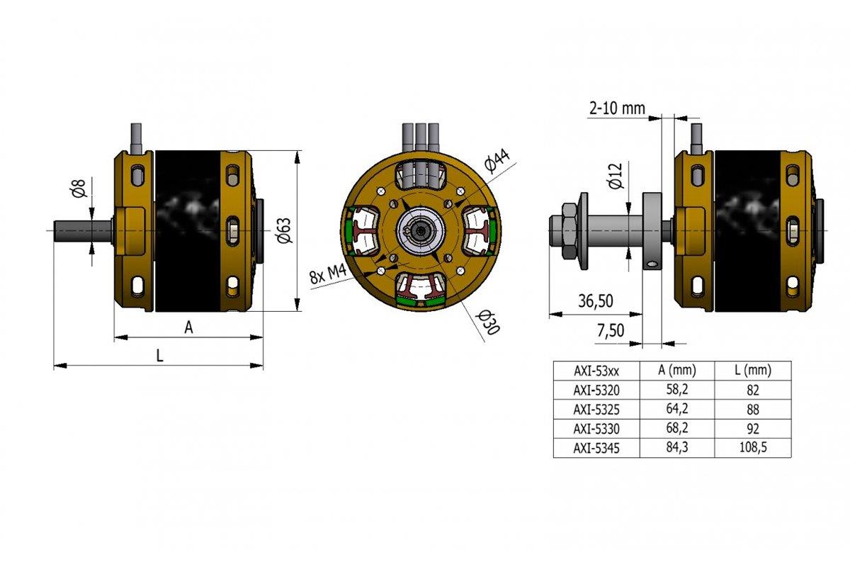 AXI 5325/20 V3 brushless - 4