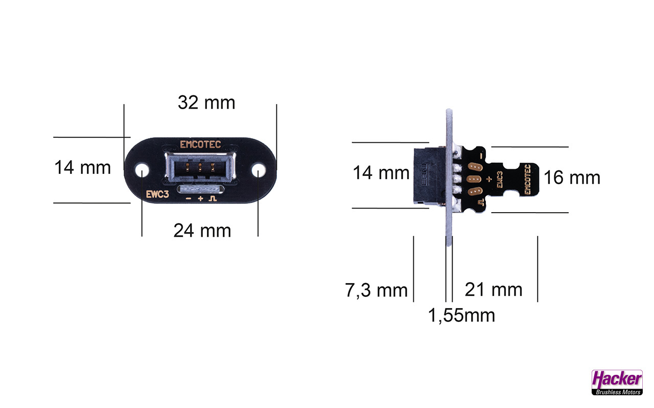 Emcotec A85091 MPX Krympslang med lim 20st - 6