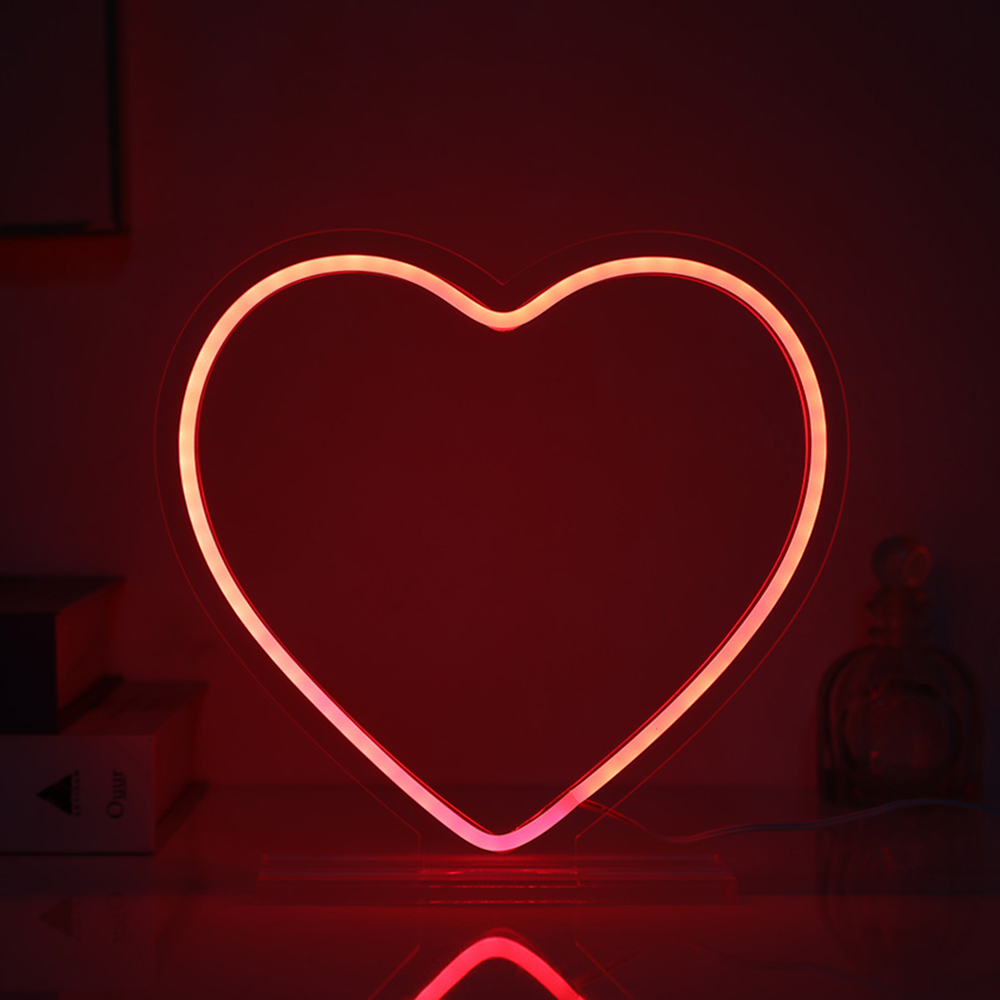 Lampa Hjärta LED