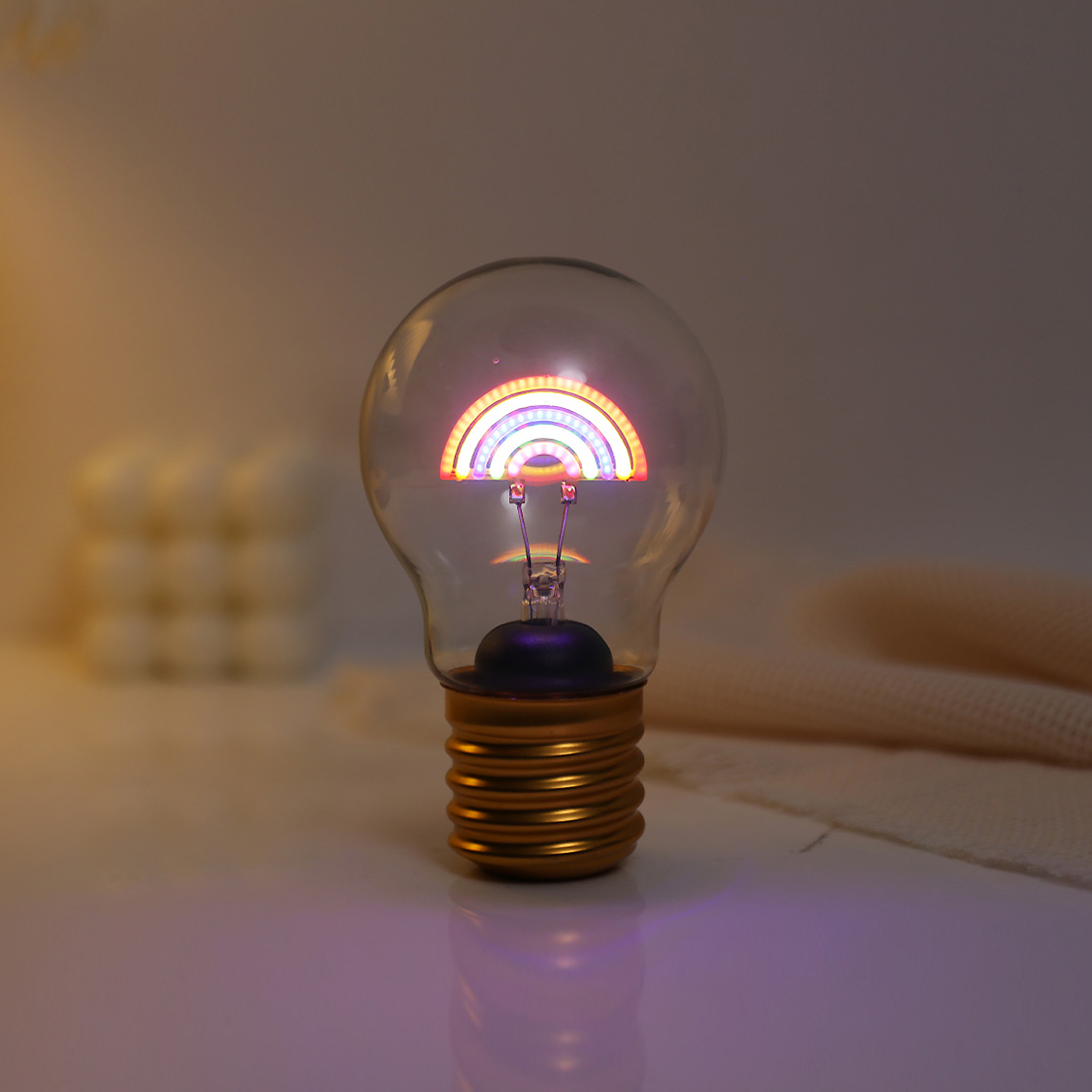 Glödlampa Regnbåge LED