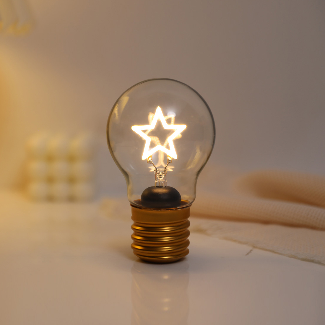 Glödlampa Stjärna LED