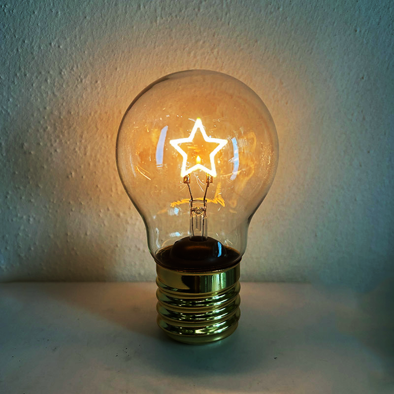 Glödlampa Stjärna LED - 3