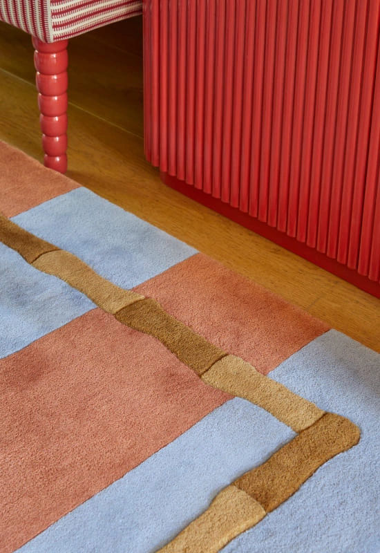 Bamboo Stripe Blue - Alice Crawley - 3