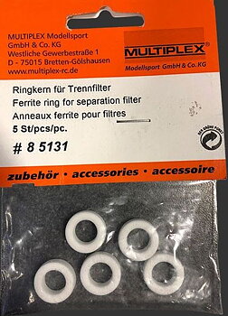 Multiplex Ferrite Ring MPX - Pack 5