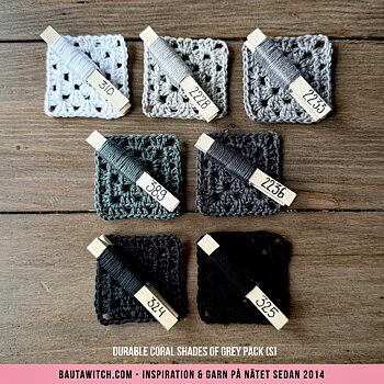 Coral Shades of Grey 7-pack