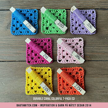 Coral Colorful 7-pack
