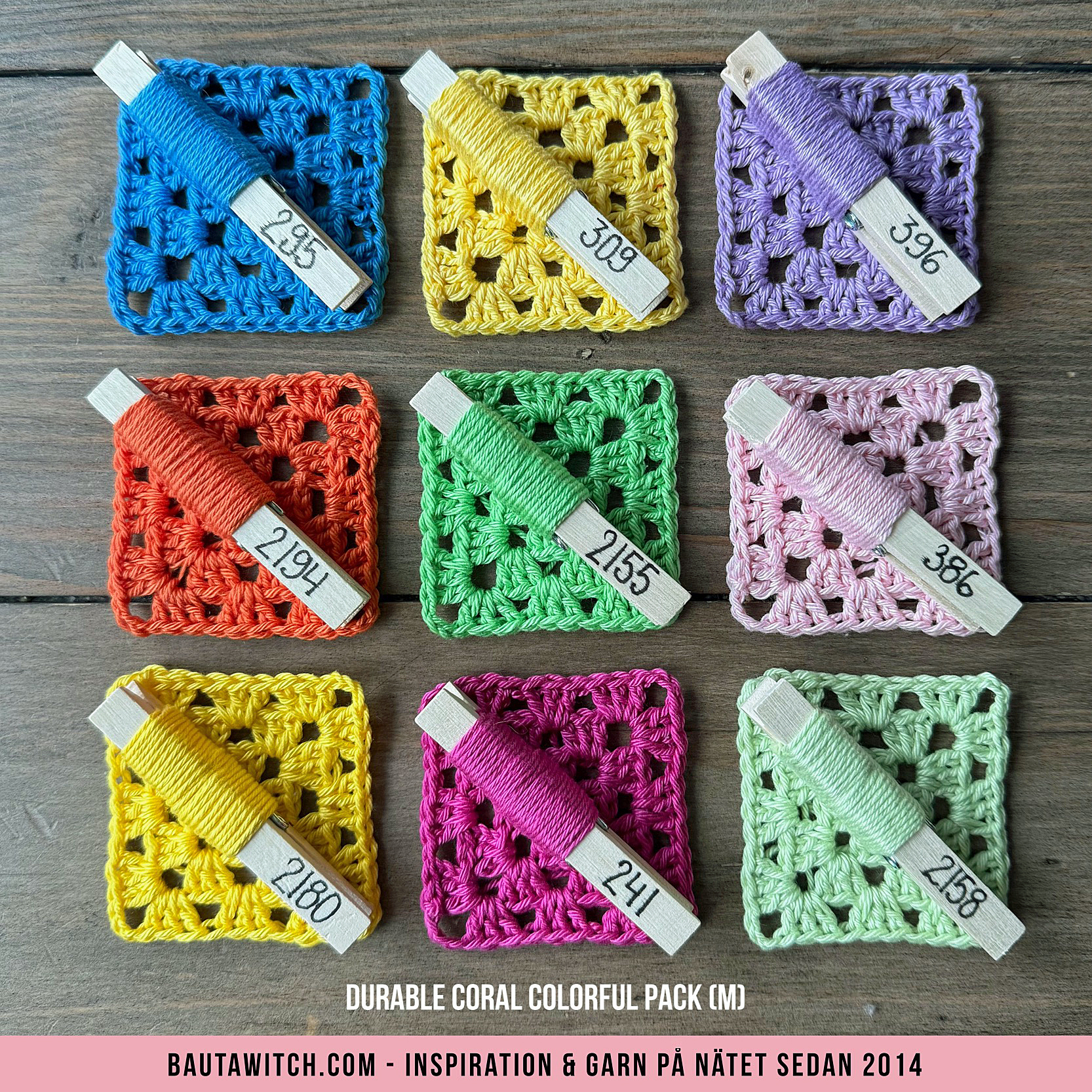 Coral Colorful 9-pack - 2