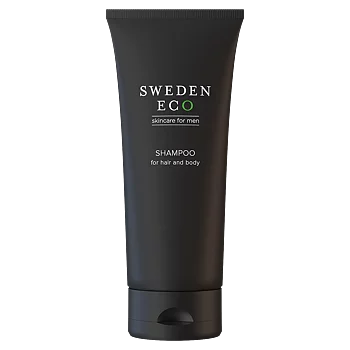 Sweden Eco Shampoo For Hair & Body For Men 200ml
