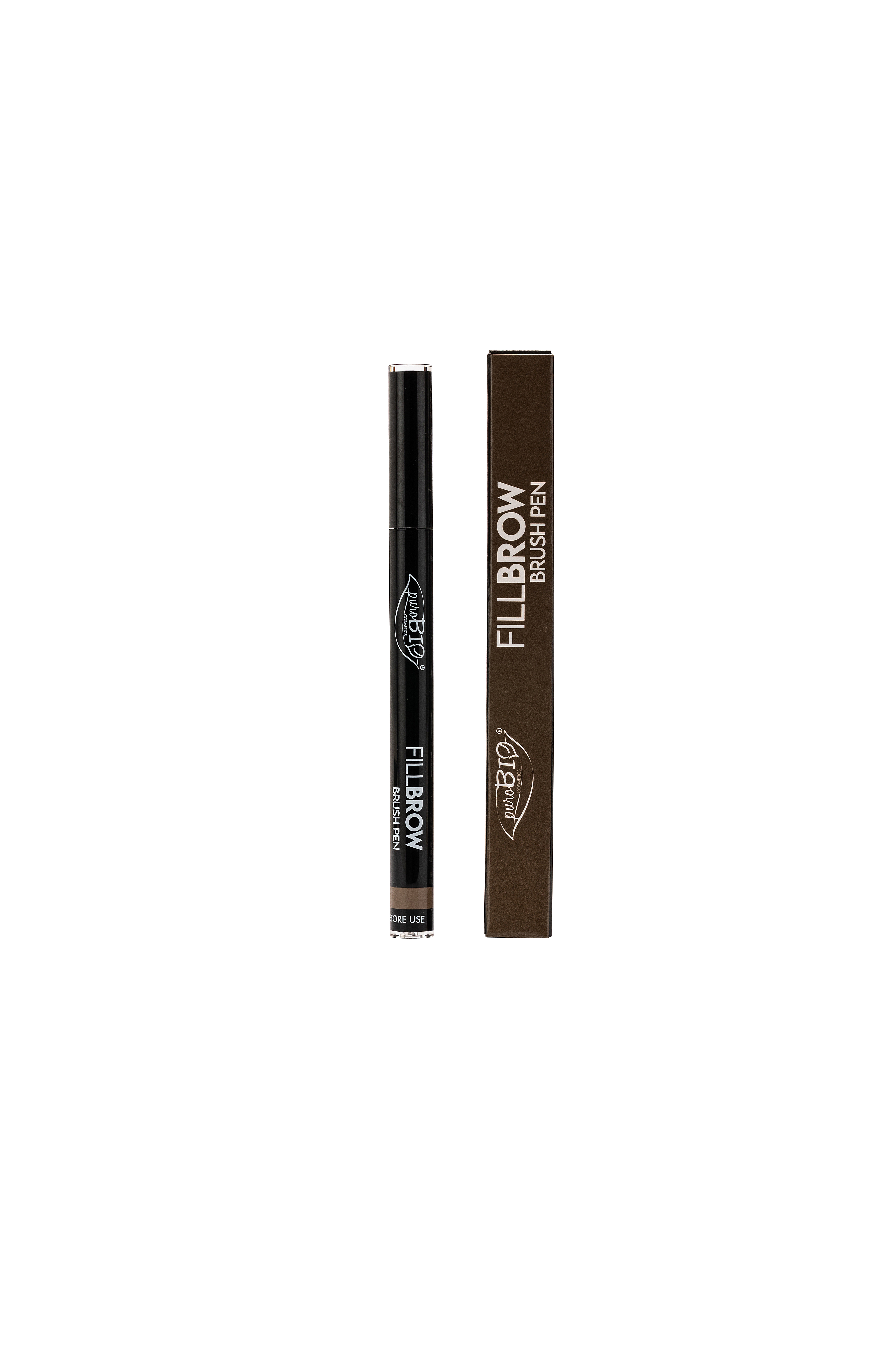 PuroBio Eyebrow Fillbrow Brush Pen Soft Brown 02 - 2