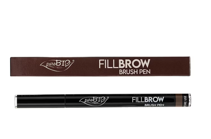 PuroBio Eyebrow Fillbrow Brush Pen Dark Brown 03