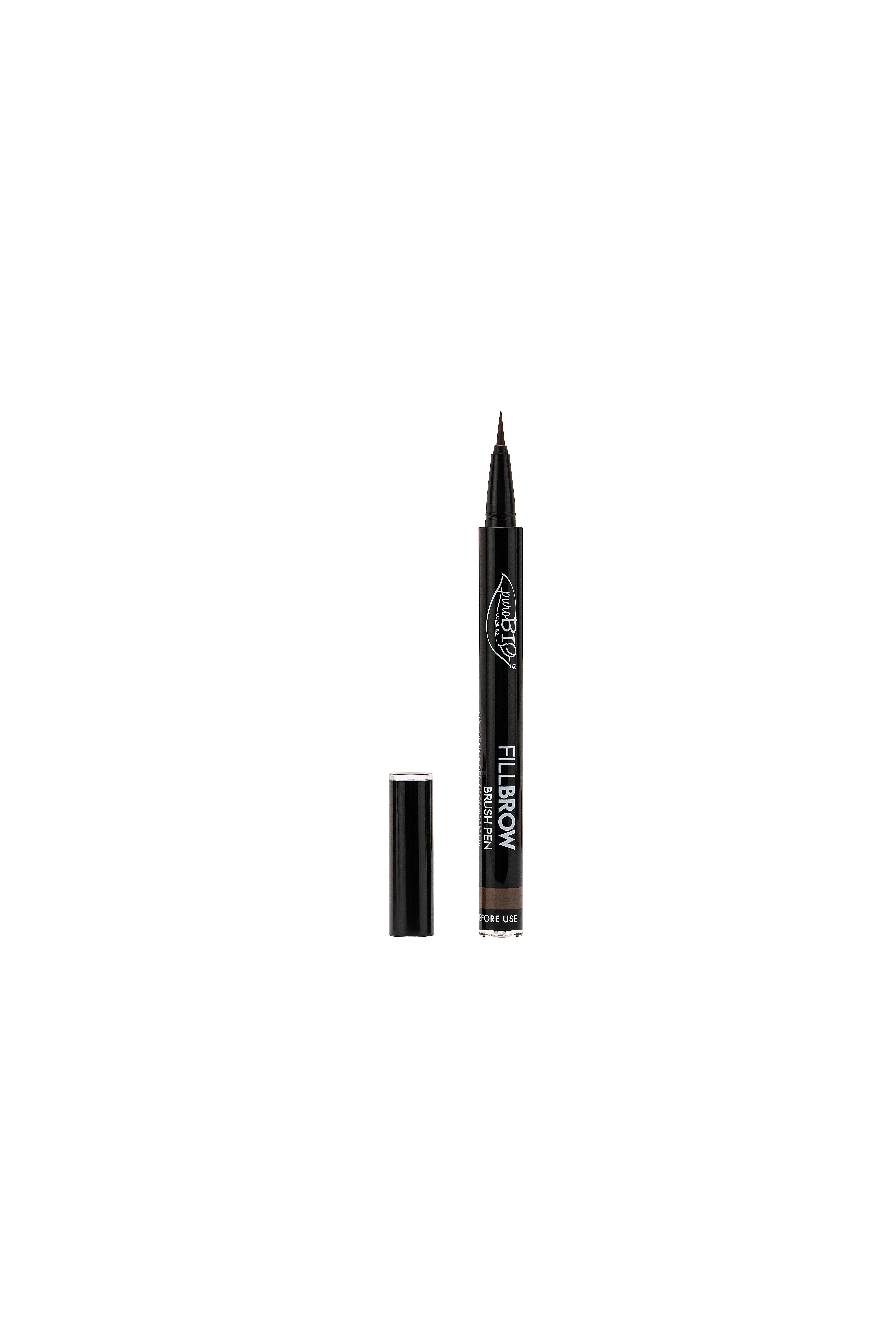 PuroBio Eyebrow Fillbrow Brush Pen Dark Brown 03 - 3