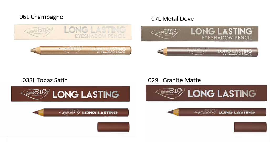 PuroBio Long Lasting Eyeshadows Kingsize Pencil Topaz Satin 033L - 3