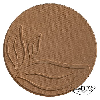 PuroBio Resplendent Bronzer Powder 01 Pale Brown REFILL