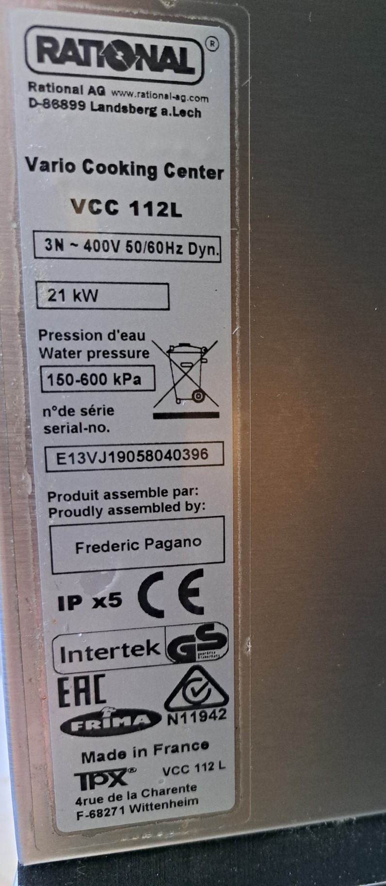 Rational Vario Cooking Center Typ 112L - 6