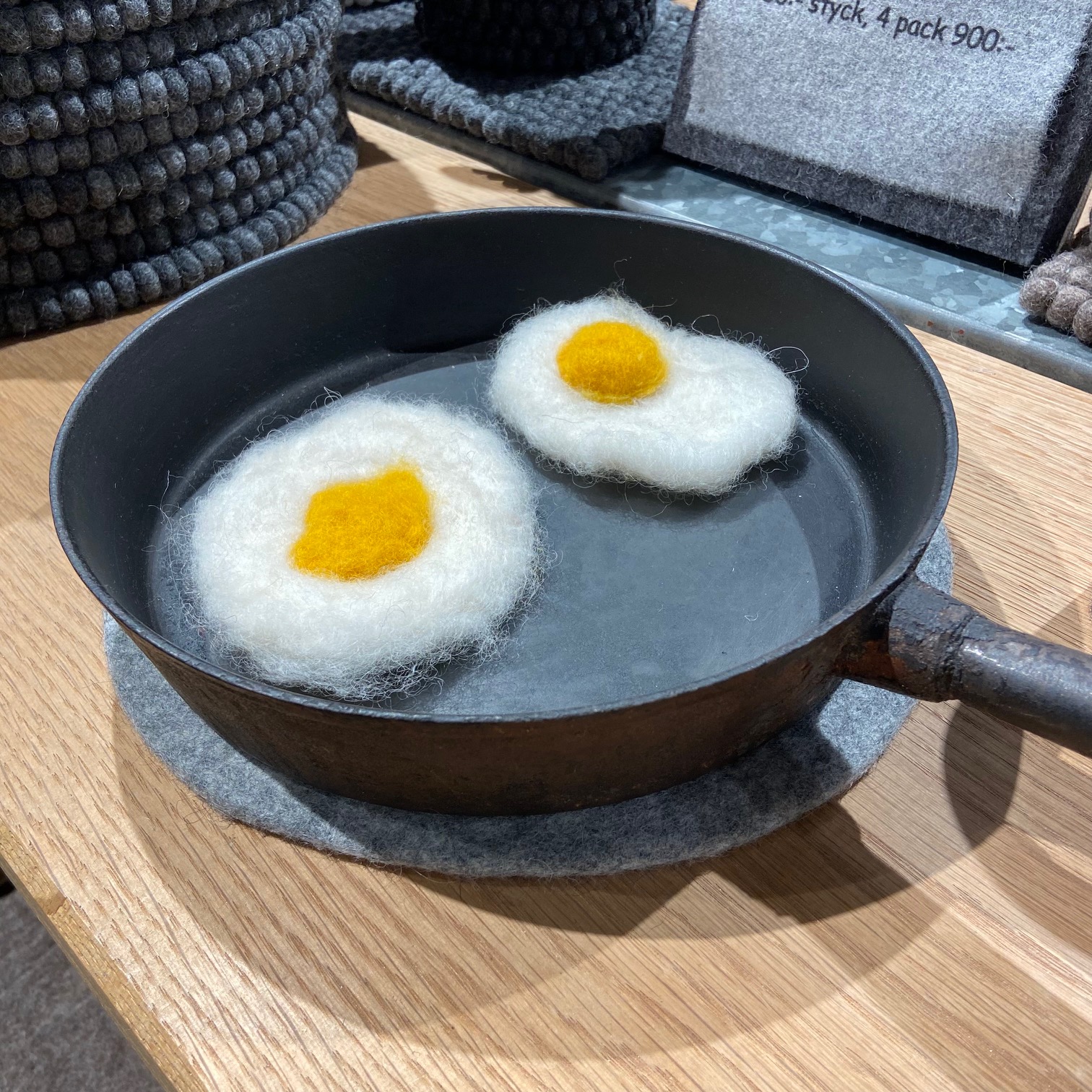 WOOLround™ 25 - Underlägg /Coaster i alla nyanser i 4-pack - 2