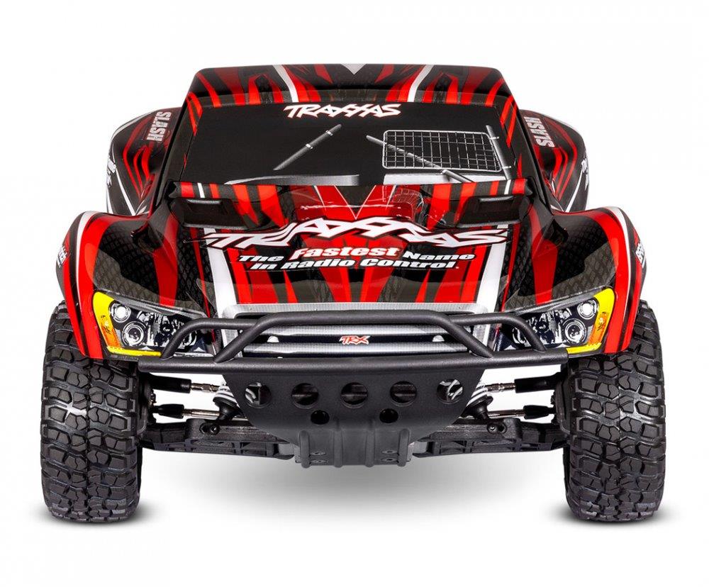 Traxxas Slash 2WD 1/10 RTR TQ Röd EHD Clipless USB - Med Batteri/Laddare - 3