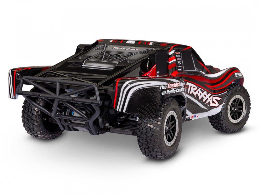 Traxxas Slash 2WD 1/10 RTR TQ Röd EHD Clipless USB - Med Batteri/Laddare - 2