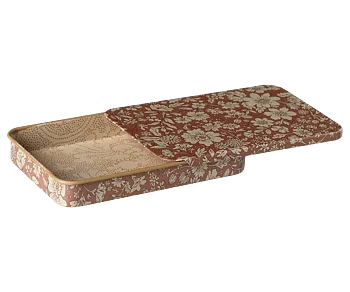 Ask i metall - Blossom Heather - Maileg