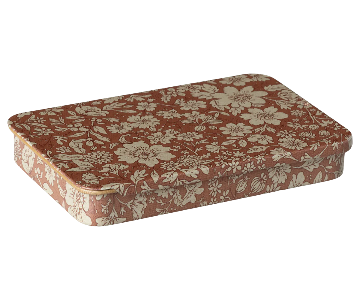 Ask i metall - Blossom Heather - Maileg - 2