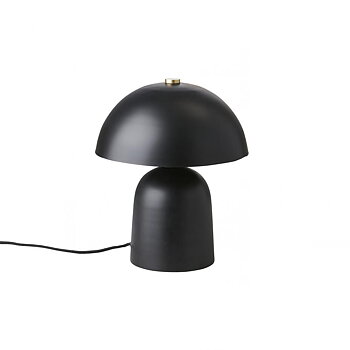 FUNGI Bordslampa Svart S