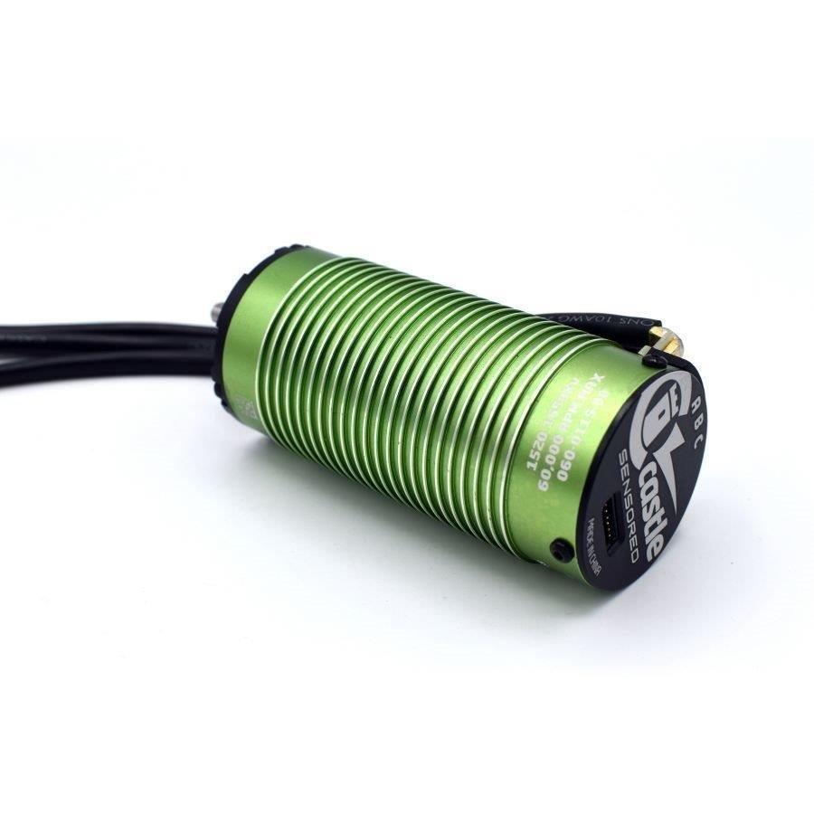 Castle Motor Sensor Inrunner 4-polig 1520-1650KV V2 1/8-1/6 - 2