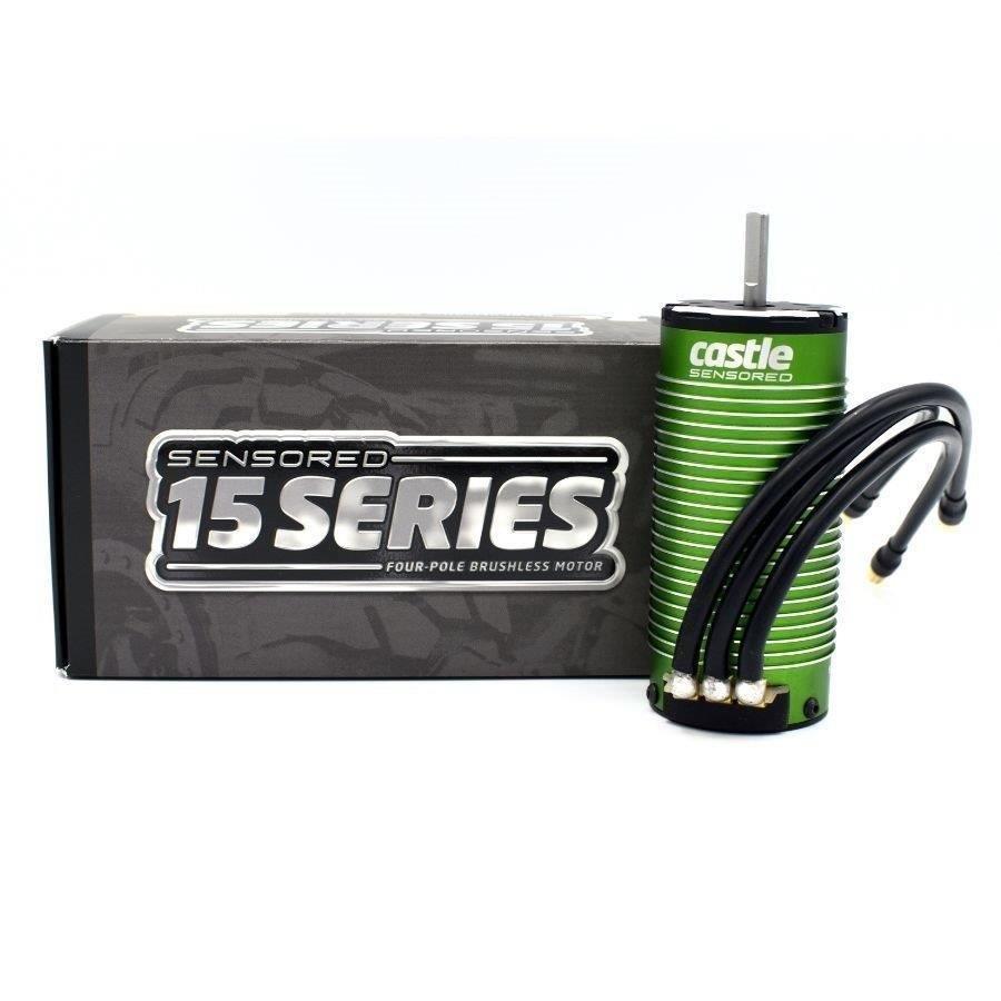 Castle Motor Sensor Inrunner 4-polig 1520-1650KV V2 1/8-1/6 - 3
