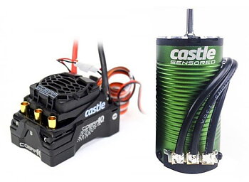 Castle Combo Cobra 10 6S ESC & 1415-2400kV 5mm Sensored Motor