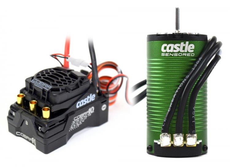 Castle Combo Cobra 10 6S ESC & 1415-2400kV Sensored Motor
