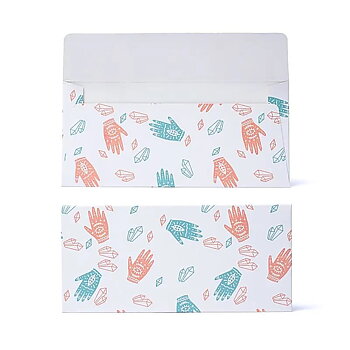 Presentkort kuvert gudomlig hand & ädelstenar