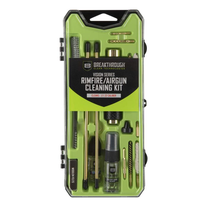 Breakthrough Vision Series Rimfire & Airgun Cleaning Kit - .17 & .22