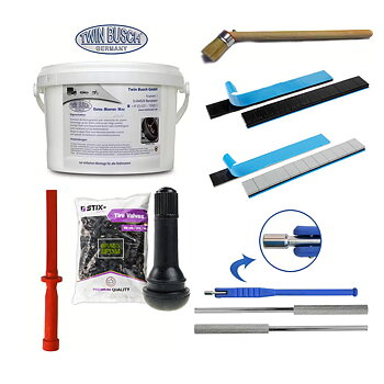 Däckmonteringspaket Twin Busch (inkl 12 KG vikter)