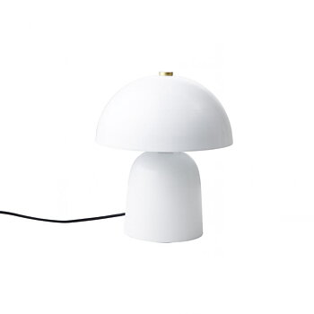 FUNGI Bordslampa Vit S