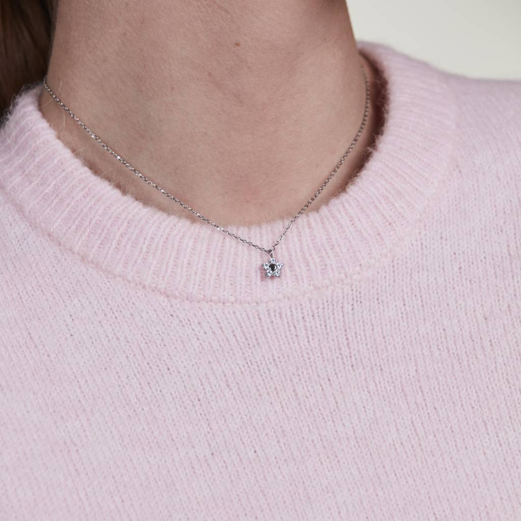 Jasmine necklace steel kids - 2