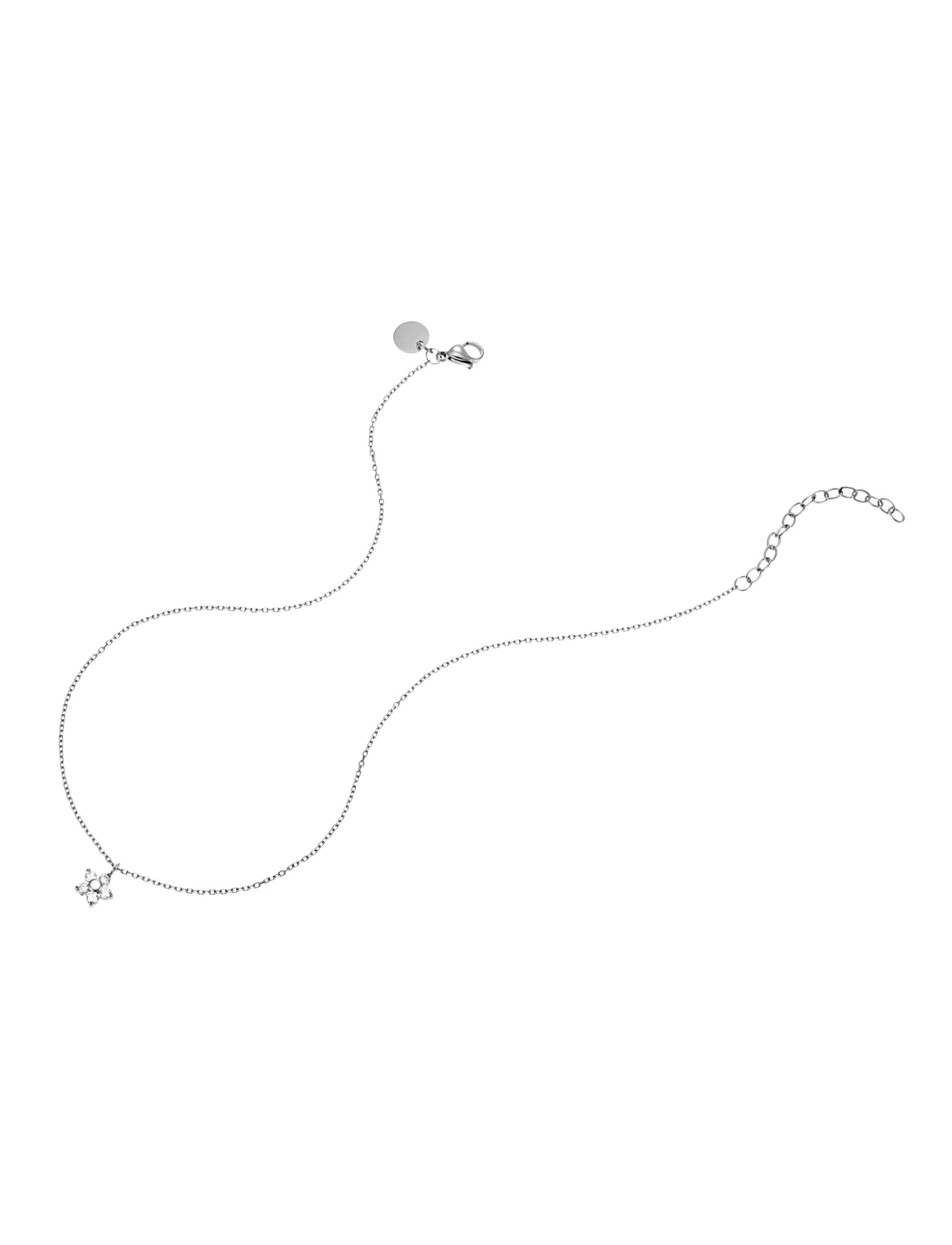 Jasmine necklace steel kids - 3