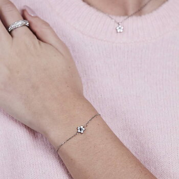 jasmine bracelet gold steel