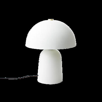 FUNGI Bordslampa Vit M