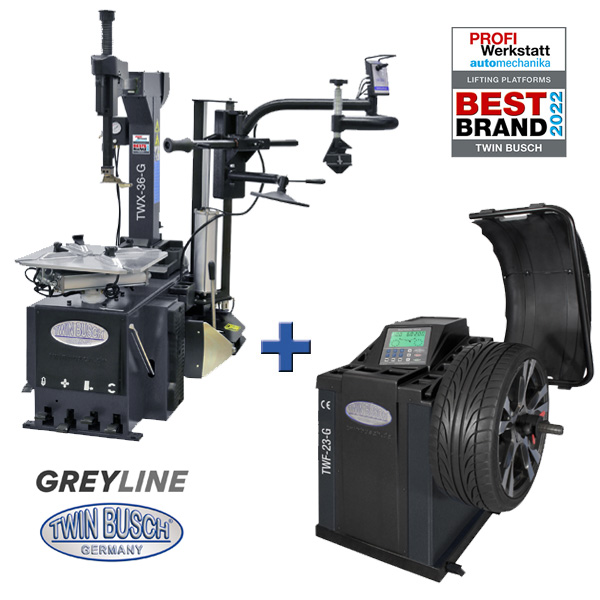 Montering & balansering paket PRO Grey Line