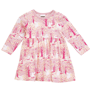 Moomin Baby Body Dress - Cherry Blossom