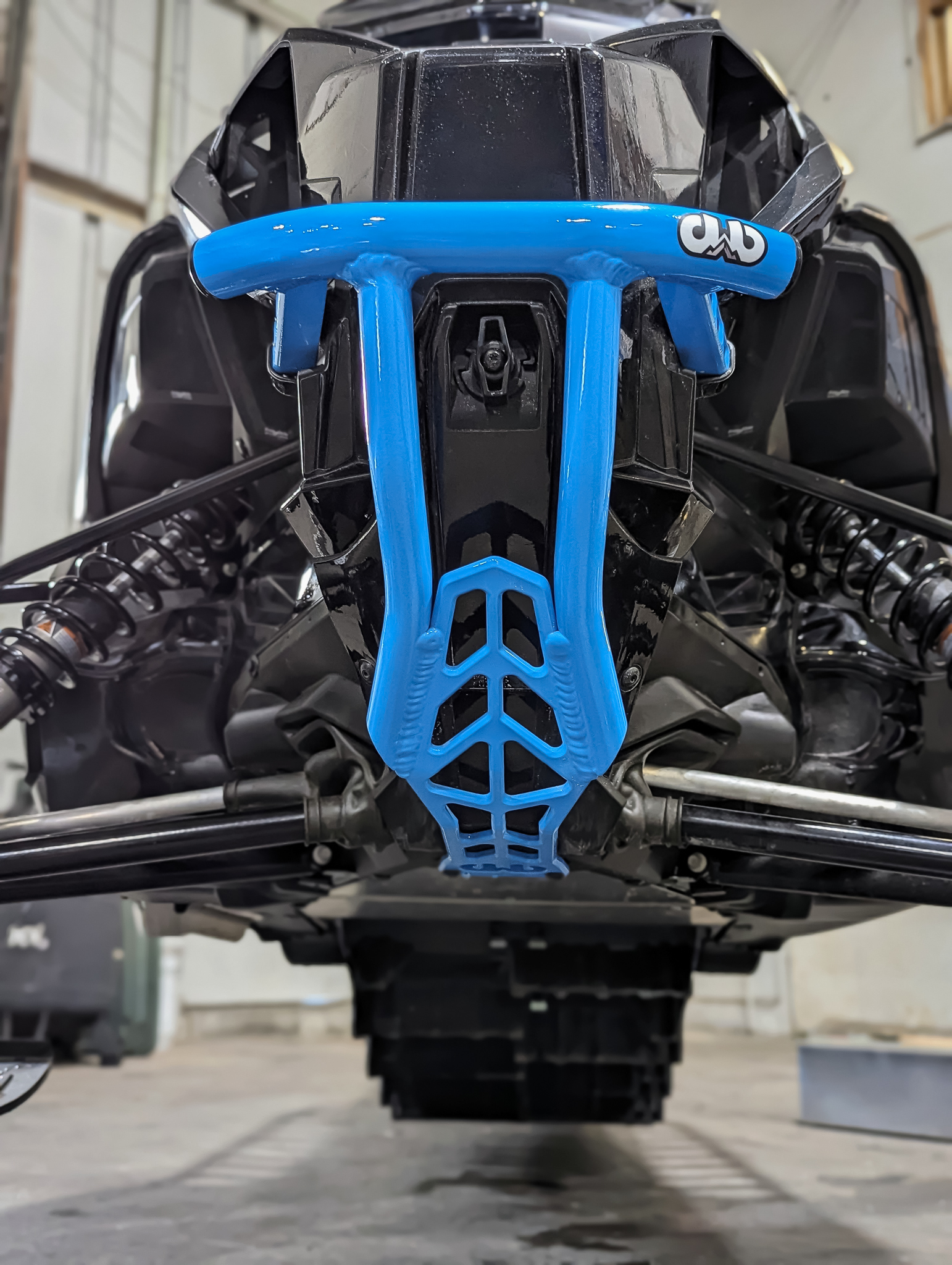 Backwoods BMP Frontbåge Arctic Cat Catalyst - Sky Blå - 6